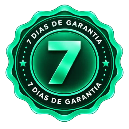 7 dias de garantia